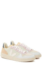 Sneaker V-10 Suede Jade White Multicor - VEJA