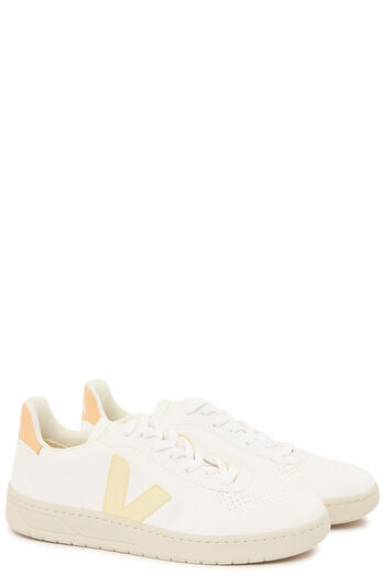 Sneaker V-10 White Sun Peach