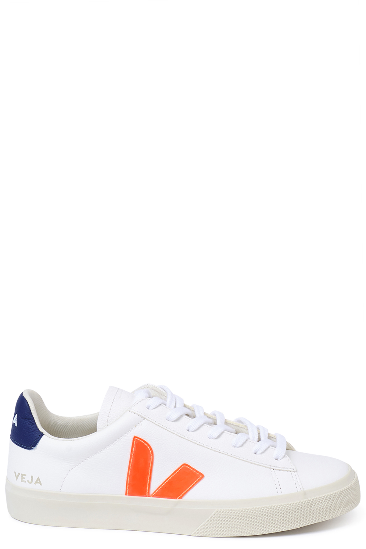 Sneaker Campo Chromefree Extra White Orange Fluo