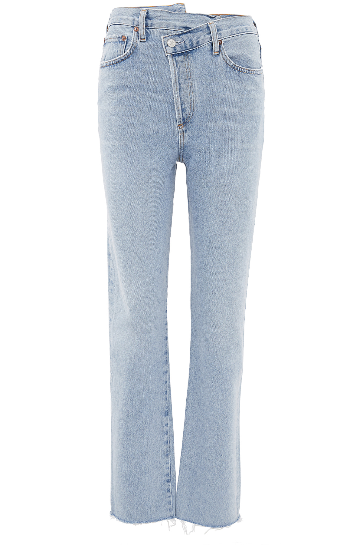 AGOLDE High-Rise Jeans Criss Cross