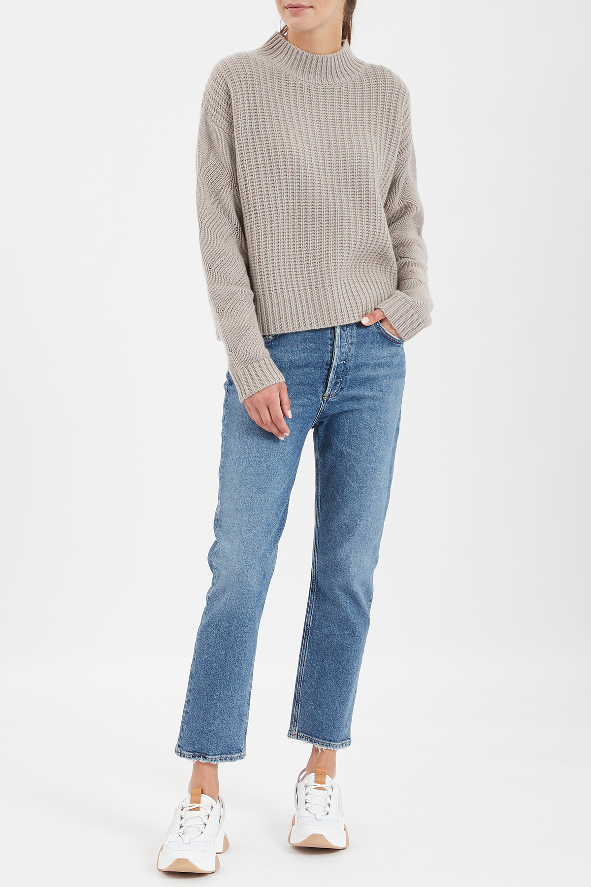 High-Rise Straight Jeans Riley 