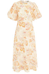 Kleid Philomena aus Leinen - ALÉMAIS