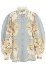 Bluse Blythe aus Leinen - ALÉMAIS