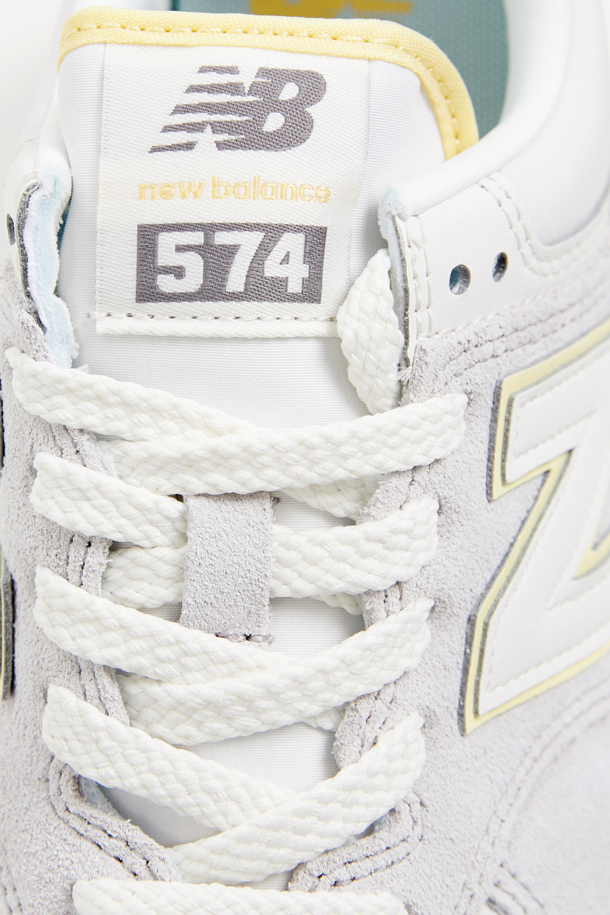 Sneaker WL 574 aus Leder und Nylon