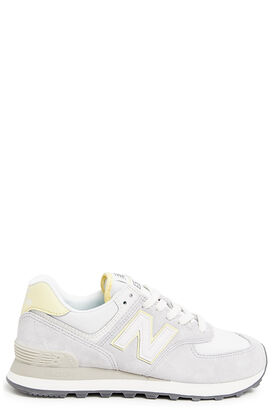 Sneaker WL 574 aus Leder und Nylon