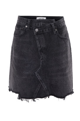 Criss Cross Jeansrock