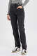 High Rise Criss Cross Straight Jeans