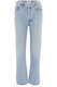 90'S Pinch Waist High Rise Straight Jeans