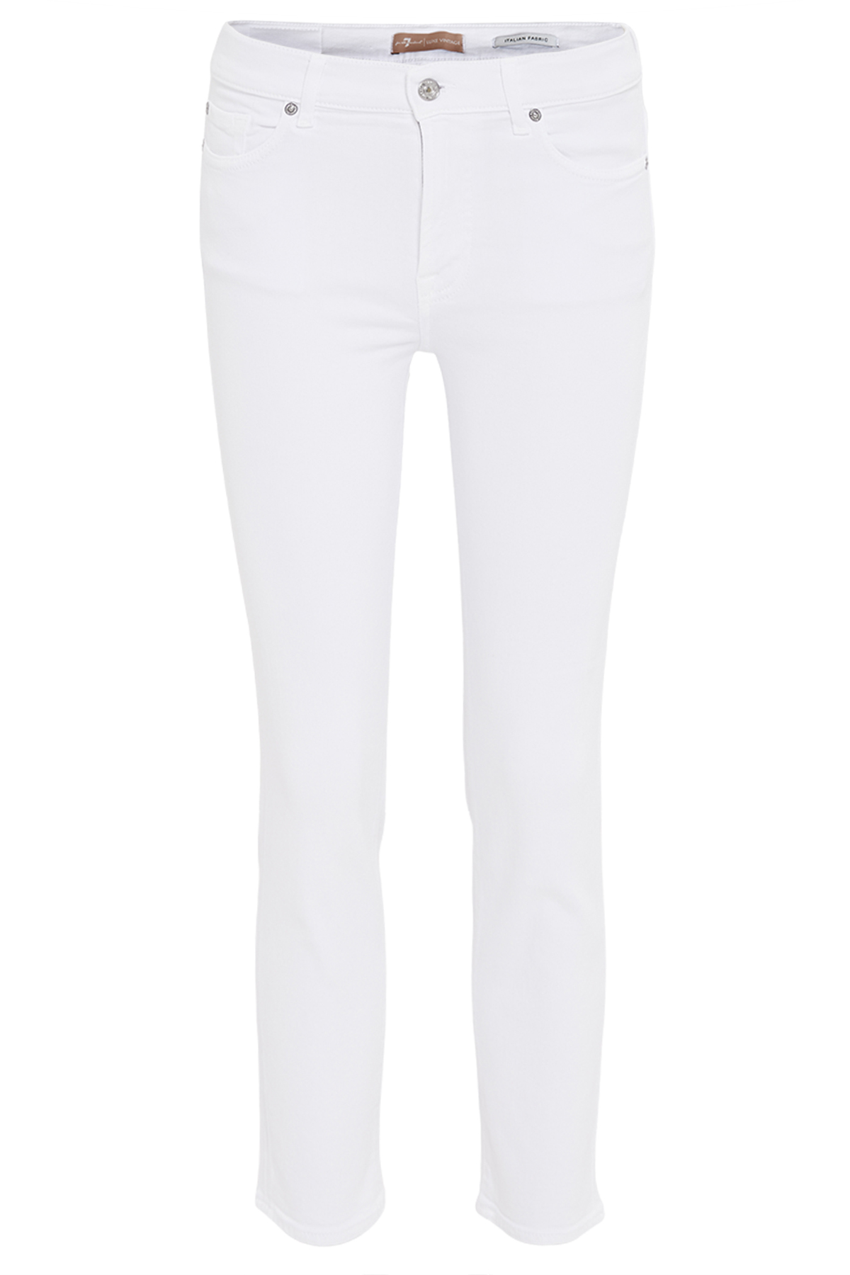7 FOR ALL MANKIND Mid-Rise Ankle Jeans Roxanne