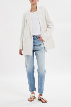 Blazer Wardlow aus Satin