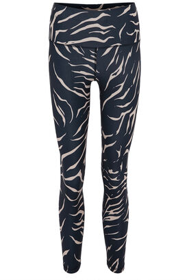 Active-Leggings mit Zebra-Print