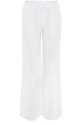 Leinenhose mit gewaschenem Finish