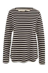 Sweatshirt mit Streifen - JUVIA