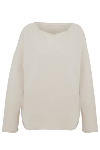 Sweatshirt mit Baumwolle Sweatshirt mit Baumwolle