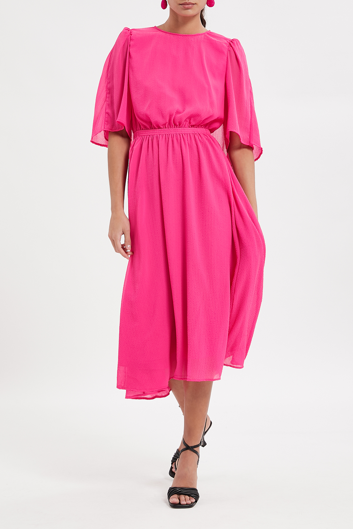 Kleid Dazzers mit CapeÄrmeln ESSENTIEL ANTWERP