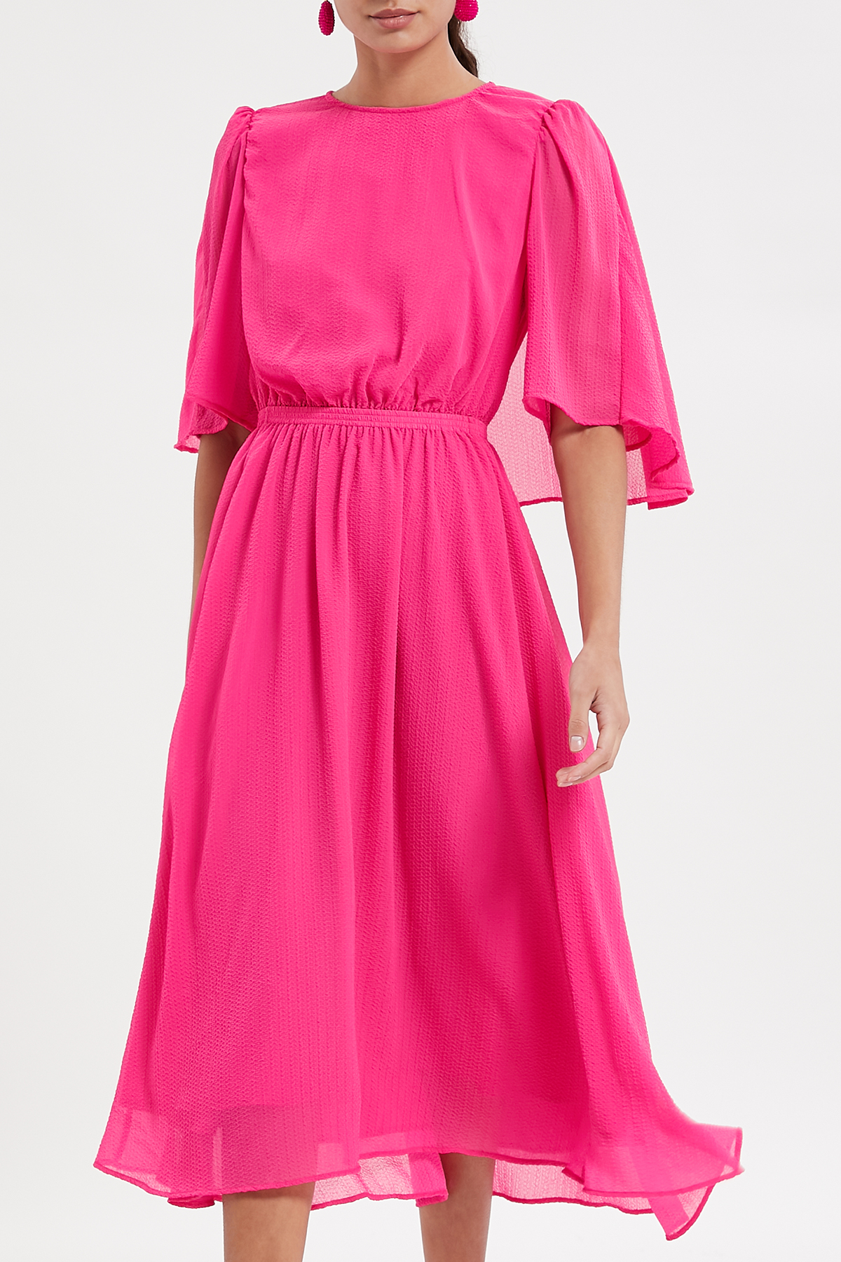Kleid Dazzers mit CapeÄrmeln ESSENTIEL ANTWERP
