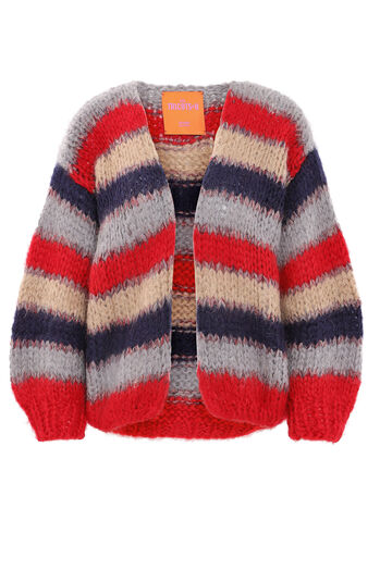 Cardigan with Mohair