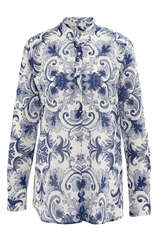 Bluse Janice aus Baumwolle  - 0039 ITALY