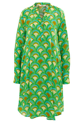 Kleid Ester aus Seide und Viskose 