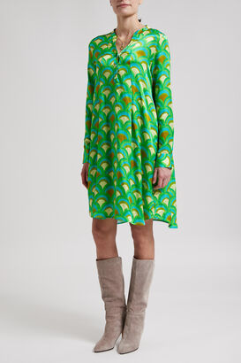 Kleid Ester aus Seide und Viskose 