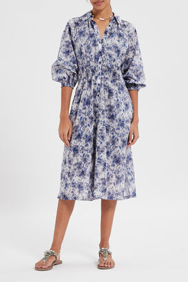 Midi-Kleid Freesia aus Bio-Baumwolle