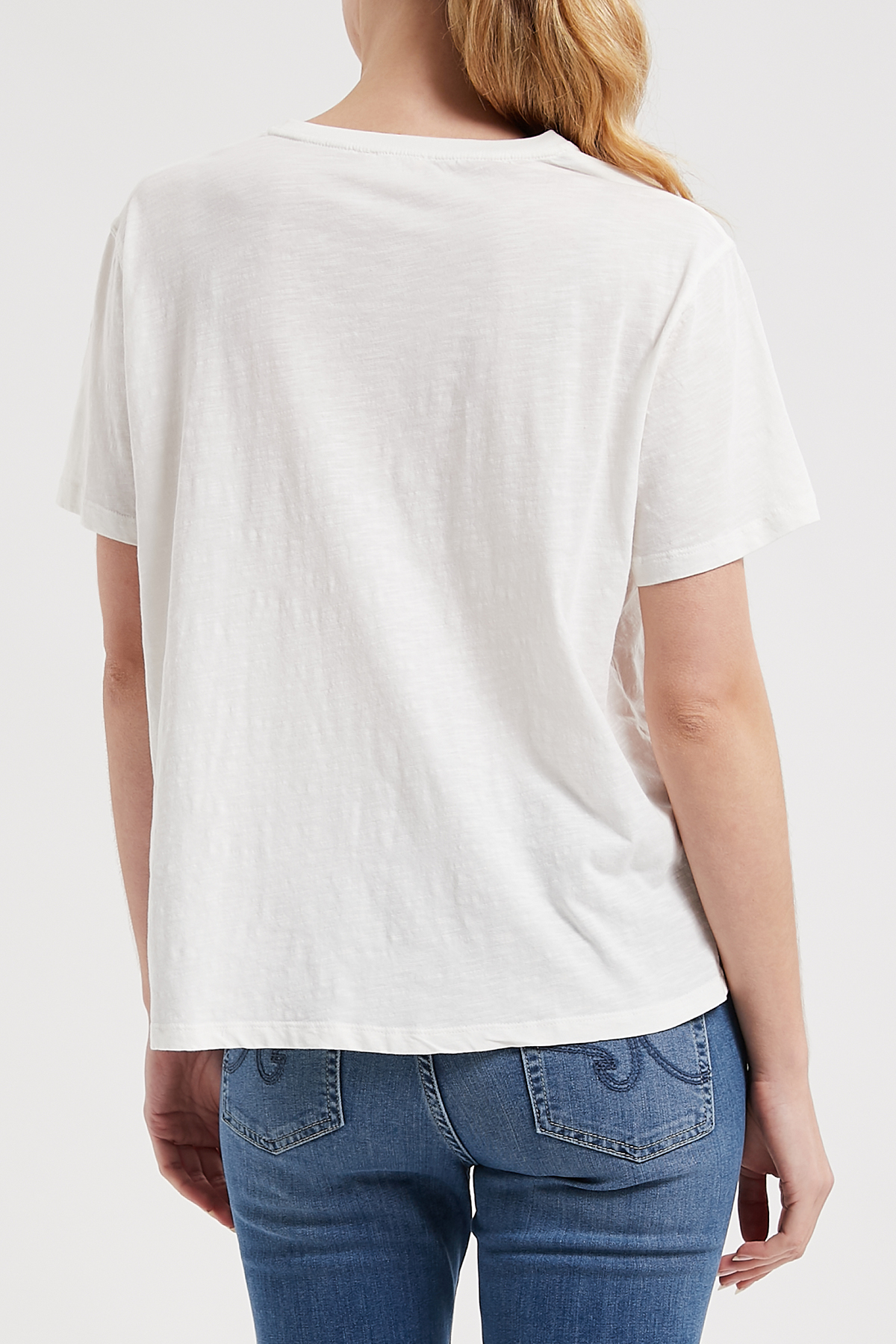 next white t shirt womens