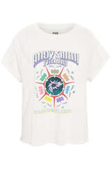 T-Shirt aus Baumwolle und Leinen  - FIVE PARIS