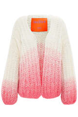 Handstrick Cardigan mit Baby Alpaka  - LES TRICOTS D'O!