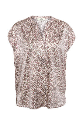 Bluse aus Seidenstretch