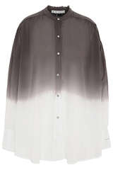 Bluse Dip Dye  aus Baumwoll-Voile  - 10DAYS AMSTERDAM