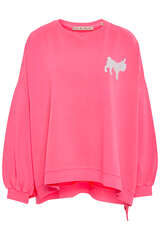 Sweatshirt aus Bio-Baumwolle  - LOVE JOY VICTORY