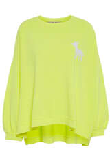Sweatshirt aus Bio-Baumwolle  - LOVE JOY VICTORY