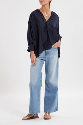 Bluse Frances mit Seide 