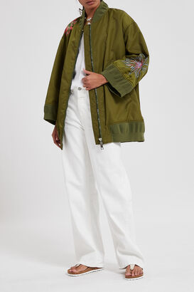 Bestickter Long Bomber 