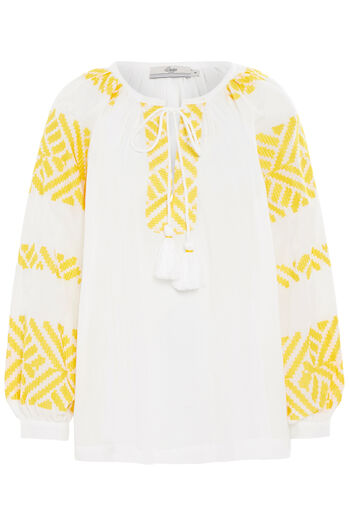 Embroidered Cotton Tunic