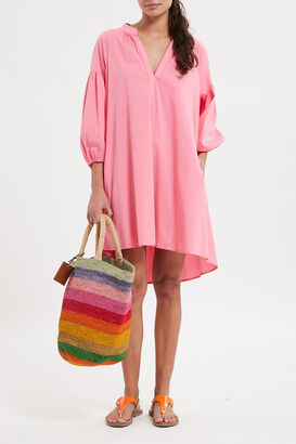 Tunikleid mit Baumwolle 