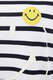 Striped Smile Patch T-Shirt