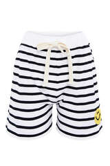 Striped Smiley Shorts - JOSHUA SANDERS