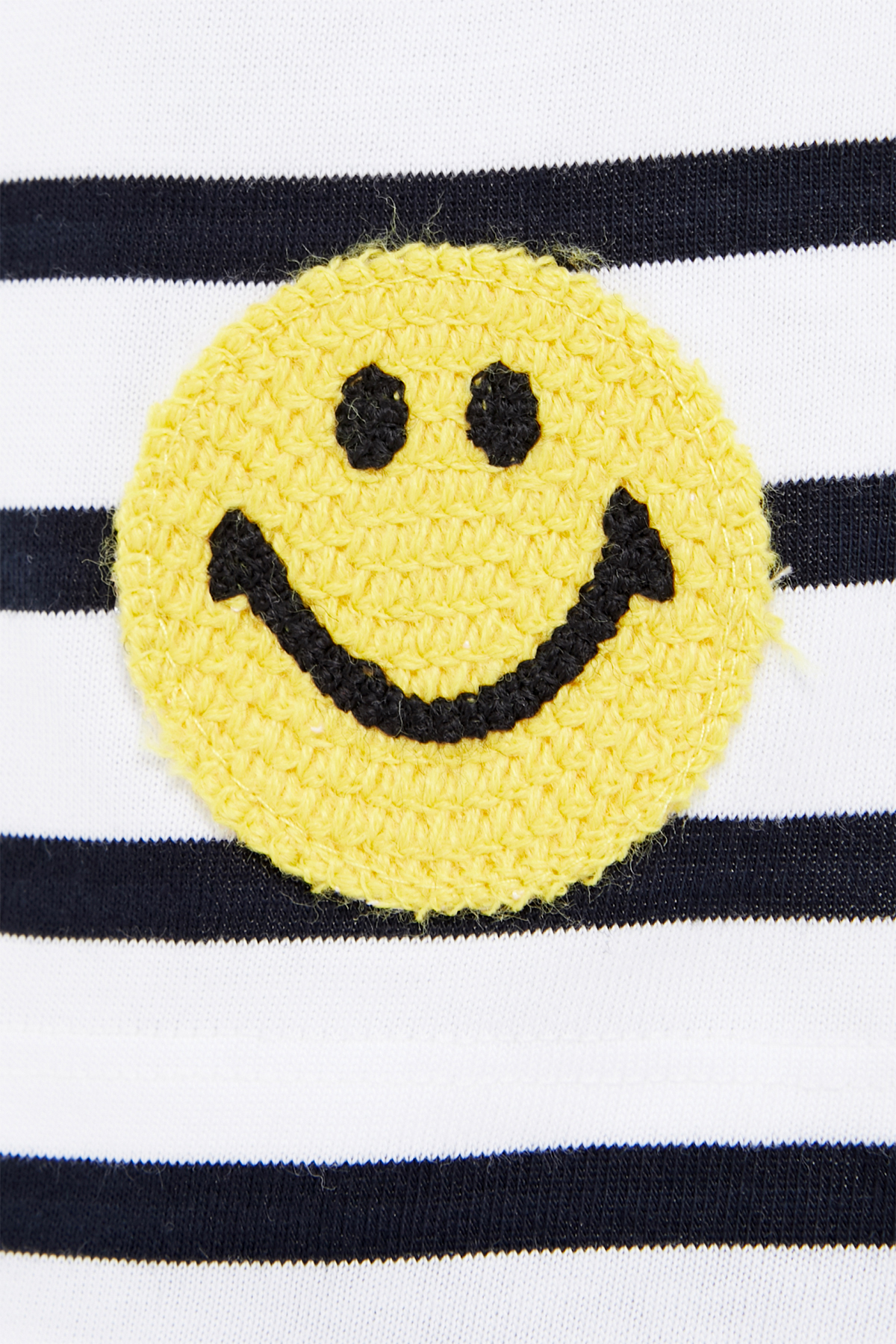 Striped Smiley Shorts