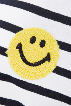 Striped Smiley Hoodie 