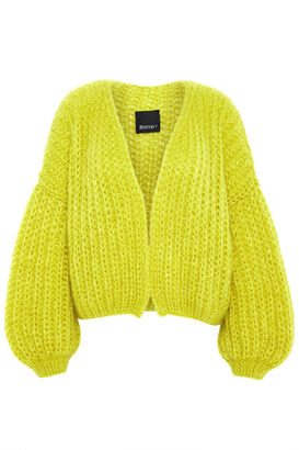 Cardigan aus Seide und Mohair