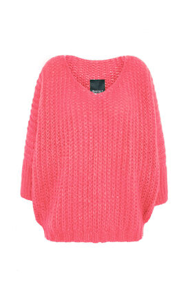 Pullover aus Seide und Mohair
