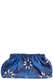 Velvet Clutch Bandana Blau