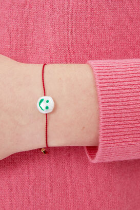 Armband mit Anhänger Happy Face