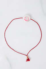 Armband mit Anhänger Happy Face - SORBET ISLAND