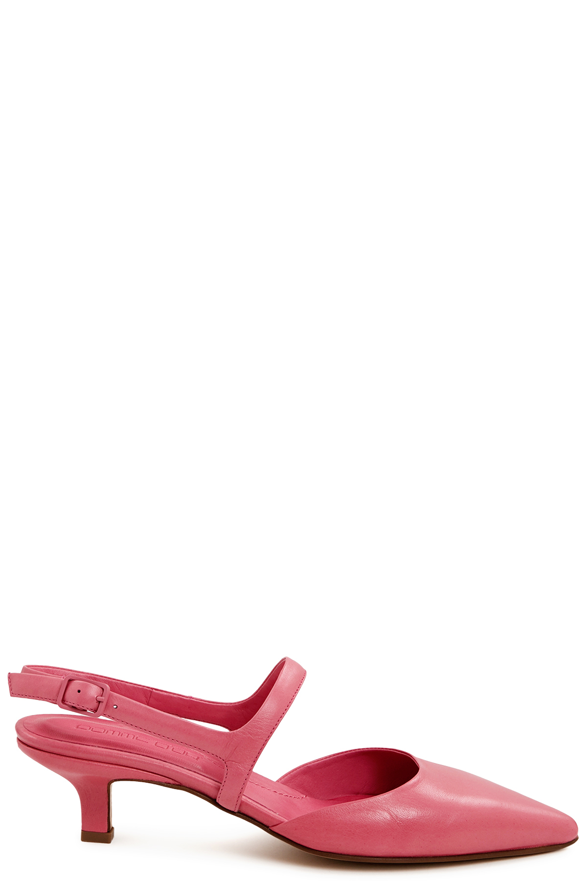 Leather clearance slingback pumps