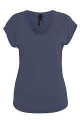 T-Shirt aus Leinen und Baumwolle  - BOBI LOS ANGELES 