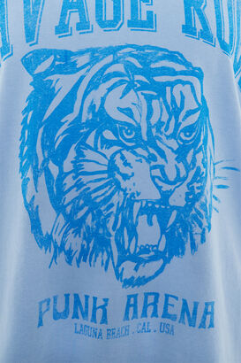 Boxy Tee aus Baumwolle 