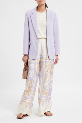 Blazer mit Viskose 