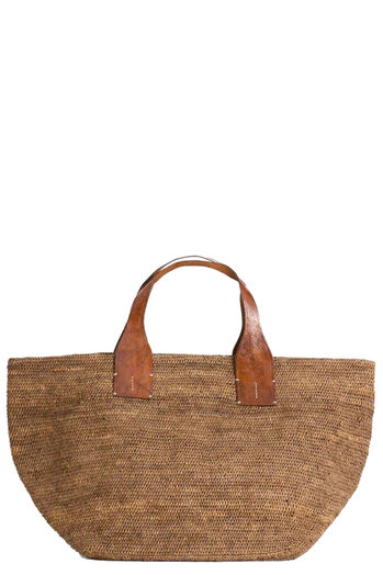 Shopper Tokyo aus Raffia